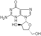 structure of CAS# 3608-58-0, 3'-Deoxyguanosine