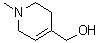 1,2,3,6-Tetrahydro-1-methyl-4-pyridinemethanol molecular structure (CAS 36166-75-3)
