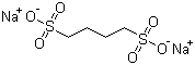 结构式 CAS# 36589-61-4, 1,4-丁二磺酸二钠盐