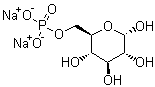 结构式 CAS# 3671-99-6, D-葡萄糖-6-磷酸二钠