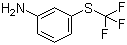 structure of CAS# 369-68-6, 3-(Trifluoromethylthio)aniline