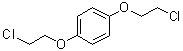 结构式 CAS# 37142-37-3, 1,4-二(2-氯乙氧基)苯