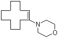 结构式 CAS# 3725-39-1, 1-吗啉-1-环十二烷烯