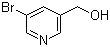 结构式 CAS# 37669-64-0, 3-溴吡啶-5-甲醇