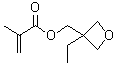 结构式 CAS# 37674-57-0, (3-乙基-3-氧杂环丁基)甲基异丁烯酸酯
