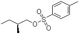 structure of CAS# 38261-81-3, (S)-2-Methylbutyl p-toluenesulfonate;(2S)-2-Methyl-1-butanol 1-(4-methylbenzenesulfonate)