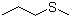 structure of CAS# 3877-15-4, Methyl n-propyl sulfide