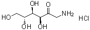 结构式 CAS# 39002-30-7, D-异葡萄糖胺盐酸盐