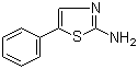 结构式 CAS# 39136-63-5, 5-苯基噻唑-2-胺