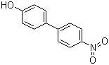 structure of CAS# 3916-44-7, 4-Hydroxy-4'-nitrobiphenyl