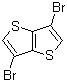 结构式 CAS# 392662-65-6, 3,6-二溴噻吩并[3,2-b]噻吩
