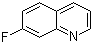 结构式 CAS# 396-32-7, 7-氟喹啉