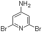 结构式 CAS# 39771-34-1, 2,6-二溴-4-氨基吡啶