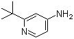 结构式 CAS# 39919-69-2, 2-叔丁基吡啶-4-胺