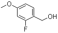 structure of CAS# 405-09-4, 2-Fluoro-4-methoxybenzyl alcohol;(2-Fluoro-4-methoxyphenyl)methanol
