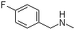 structure of CAS# 405-66-3, 4-Fluoro-N-methylbenzylamine;N-Methyl-4-fluorobenzylamine; N-(4-Fluorobenzyl)-N-methylamine