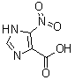 structure of CAS# 40507-59-3, 5-Nitro-4-imidazolecarboxylic acid;4-Nitroimidazole-5-carboxylic acid