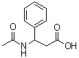 结构式 CAS# 40638-98-0, N-乙酰基-DL-beta-苯丙氨酸
