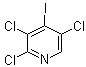 structure of CAS# 406676-23-1, 2,3,5-Trichloro-4-iodopyridine