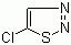 结构式 CAS# 4113-57-9, 5-氯-1,2,3-噻二唑