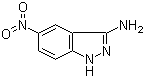 structure of CAS# 41339-17-7, 3-Amino-5-nitroindazole;5-Nitro-1H-indazol-3-amine