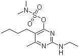 structure of CAS# 41483-43-6, Bupirimate;5-Butyl-2-ethylamino-6-methylpyrimidin-4-yl dimethylsulfamate
