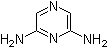 结构式 CAS# 41536-80-5, 2,6-吡嗪二胺