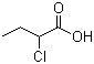 结构式 CAS# 4170-24-5, 2-氯丁酸