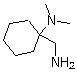 结构式 CAS# 41806-09-1, 1-(二甲基氨基)环己烷甲胺
