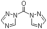 结构式 CAS# 41864-22-6, N,N'-羰基二(1,2,4-三氮唑)