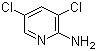 structure of CAS# 4214-74-8, 2-Amino-3,5-dichloropyridine;3,5-Dichloro-2-pyridinamine