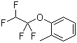 structure of CAS# 42145-66-4, 2-(1,1,2,2-Tetrafluoroethoxy)toluene;1,1,2,2-Tetrafluoroethyl 2-methylphenyl ether; 1-Methyl-2-(1,1,2,2-tetrafluoroethoxy)benzene