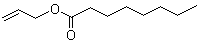 structure of CAS# 4230-97-1, Allyl caprylate;Octanoic acid allyl ester; 2-Propenyl octanoate; Allyl octanoate; NSC 32645