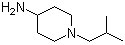 结构式 CAS# 42450-36-2, 1-异丁基-4-哌啶胺