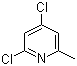 结构式 CAS# 42779-56-6, 2,4-二氯-6-甲基吡啶