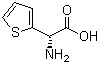 structure of CAS# 43189-45-3, D-2-Thienylglycine;D-2-(2-Thienyl)glycine; D-alpha-Amino-2-thiopheneacetic acid