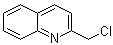 结构式 CAS# 4377-41-7, 2-(氯甲基)喹啉