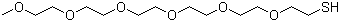 structure of CAS# 441771-60-4, 3,6,9,12,15,18-Hexaoxanonadecane-1-thiol