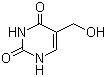 结构式 CAS# 4433-40-3, 5-羟甲基脲嘧啶