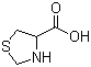 structure of CAS# 444-27-9, Thiazolidine-4-carboxylic acid;1,3-Thiazolidine-4-carboxylic acid