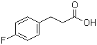 structure of CAS# 459-31-4, 3-(4-Fluorophenyl)propionic acid
