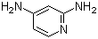 结构式 CAS# 461-88-1, 2,4-二氨基吡啶
