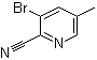 结构式 CAS# 474824-78-7, 3-溴-5-甲基-2-吡啶甲腈