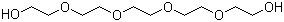 structure of CAS# 4792-15-8, Pentaethylene glycol;3,6,9,12-Tetraoxatetradecane-1,14-diol