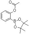 结构式 CAS# 480424-68-8, 2-乙酰氧基苯硼酸频哪醇酯