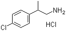 结构式 CAS# 4806-79-5, 2-(4-氯苯基)丙-1-胺盐酸盐