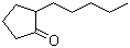 结构式 CAS# 4819-67-4, 2-戊基环戊酮