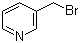 结构式 CAS# 4916-55-6, 3-(溴甲基)吡啶