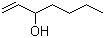 structure of CAS# 4938-52-7, 1-Hepten-3-ol