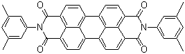 结构式 CAS# 4948-15-6, 颜料红 149; 苝四羧酸-双(3,5-二甲基苯基)酰亚胺
